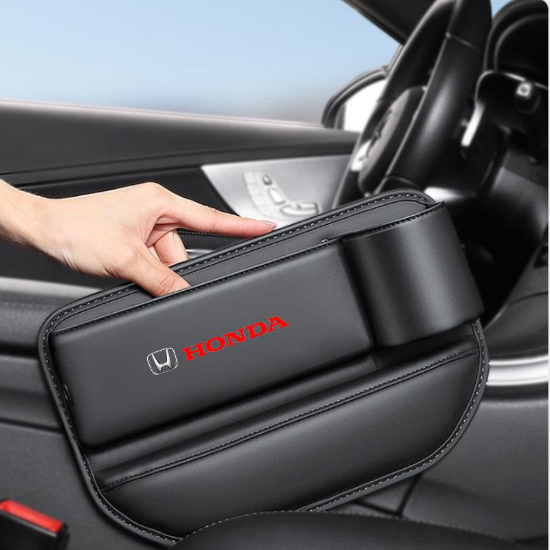 Car Seat Gap Multifunction Storage Box Seat Gap Cup Holder For Honda Mugen Civic City Odyssey Accord CRV Hrv Jazz Accessories TP6