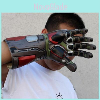 Premium Quality Avengers 4 Endgame Infinity Gauntlet Cosplay Iron Man Tony Stark Glove Props For Ultimate Collectors