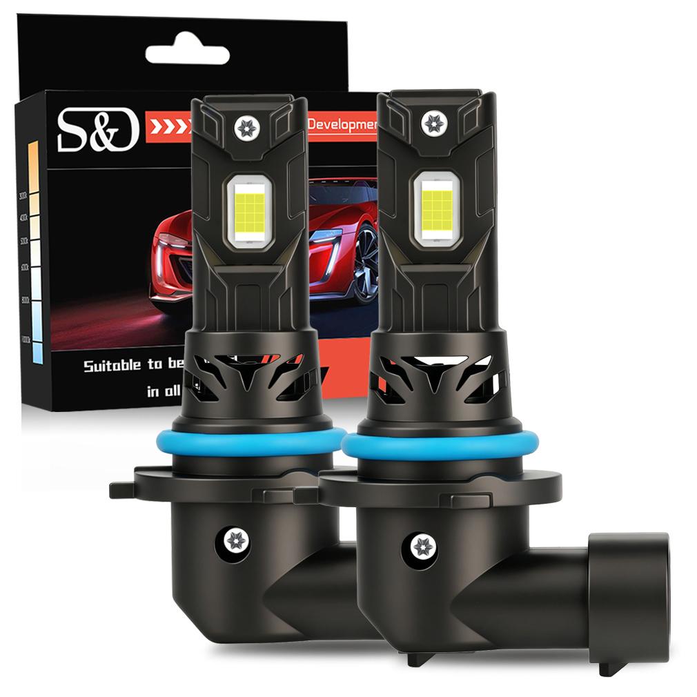 2Pcs 30000LM H7 LED Headlight Bulbs Mini Turbo H11 LED H8 9005 HB3 9006 HB4 Car Fog light H4 Motorcycle Headlamp Auto Plug&Play Lamp 6500K White