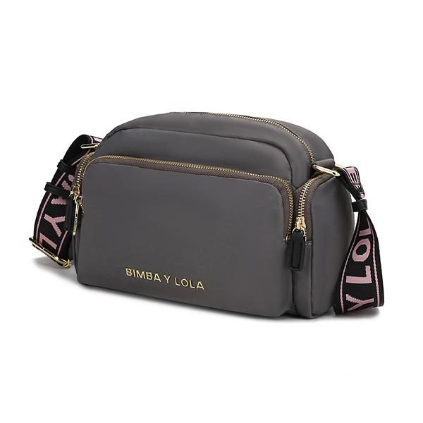 Lady Messenger Bag Large Capacity Nylon Cloth Outdoor Casual Shoulder Bag Fashion Letter Wide Shoulder Strap Adjustable Bag