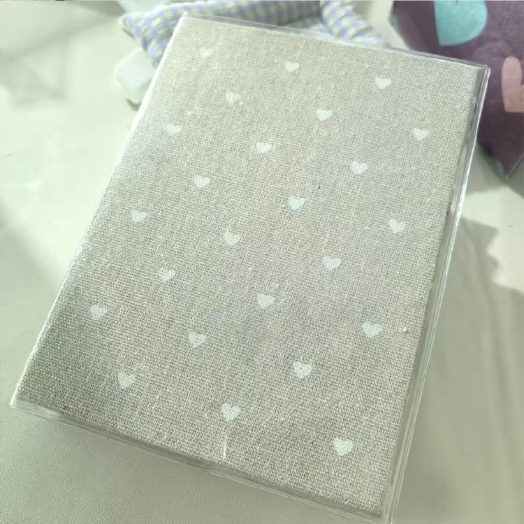 Stylish Fabric 6Inch Photo Album Capacity for 100 Photos Simple To Use 6inch Picture Album Storage Postcards Book
