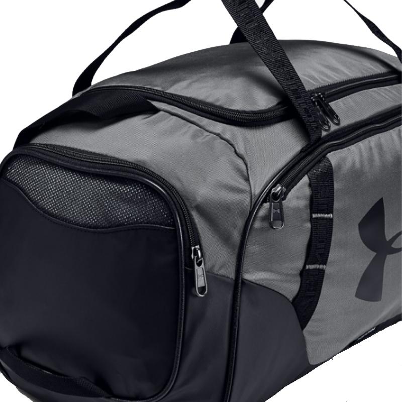 Under Armour UA Sports Basketball Football Zipper Fitness Bag Tote Crossbody Training Travel Bag Unisex bags Black 1300214-040