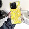 Sommerfrüchte Zitrone Weiche Handyhülle Für Xiaomi Redmi Note 15 14 14S 13 12 Pro Plus 12S 11 11S 11E 10 10S 11T 5G Hüllen Coque Rot