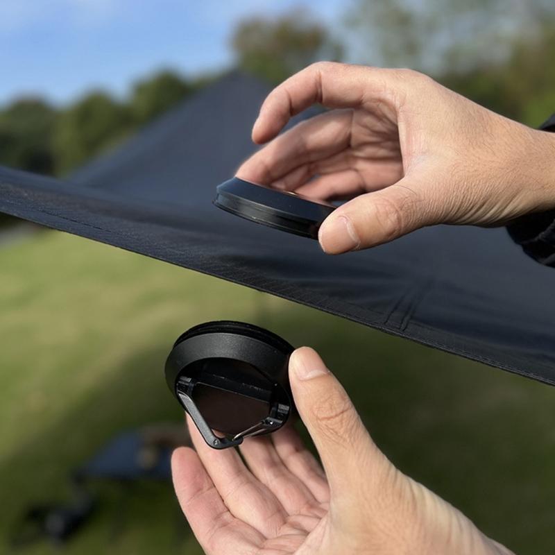 Magnetic Canopy Hook for Outdoor Hiking Camping Light, Magnetic Lamp Hook for Canopy, Tent Magnetic Clip Magnetic Hook