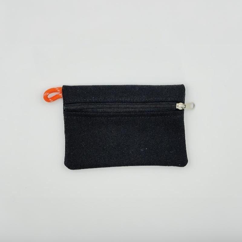 Canvas Mini Coin Purse Simple Zipper Solid Color Key Money Storage Pouch For Women Men Kids Cute Wallet