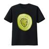 Sparkly Kiwi Print Vienna Love T Shirt for Men and Women Stylish Baseball Baggy Boyfriend Fit Vintage Washed Comfortable