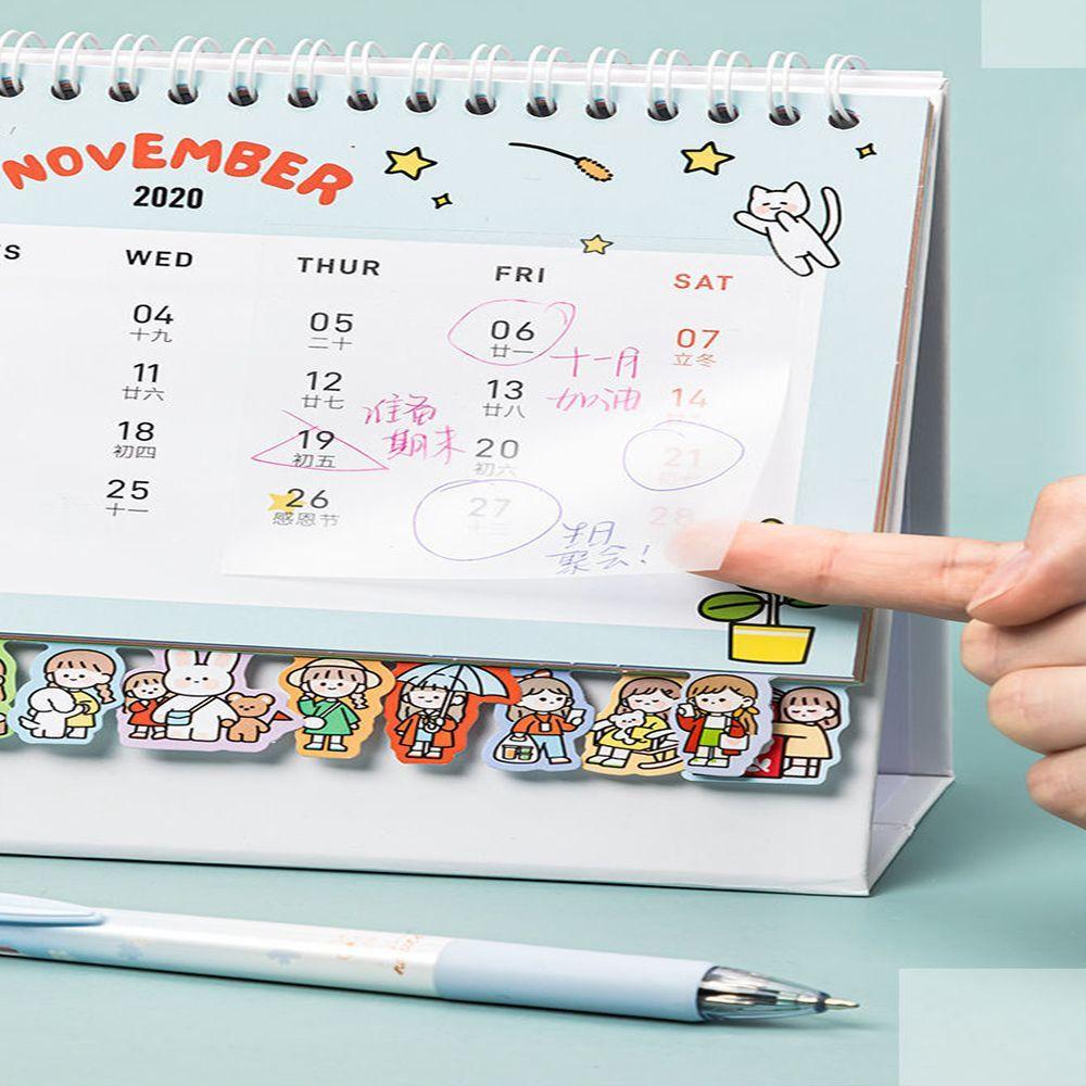 Memo Pads PET Material Scrapes Stickers Sticky Simple Note Paper Transparent Sticky Notes