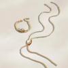 Fashion Baroque pendant-shaped necklace sweater chain autumn and winter exquisite beauty simple