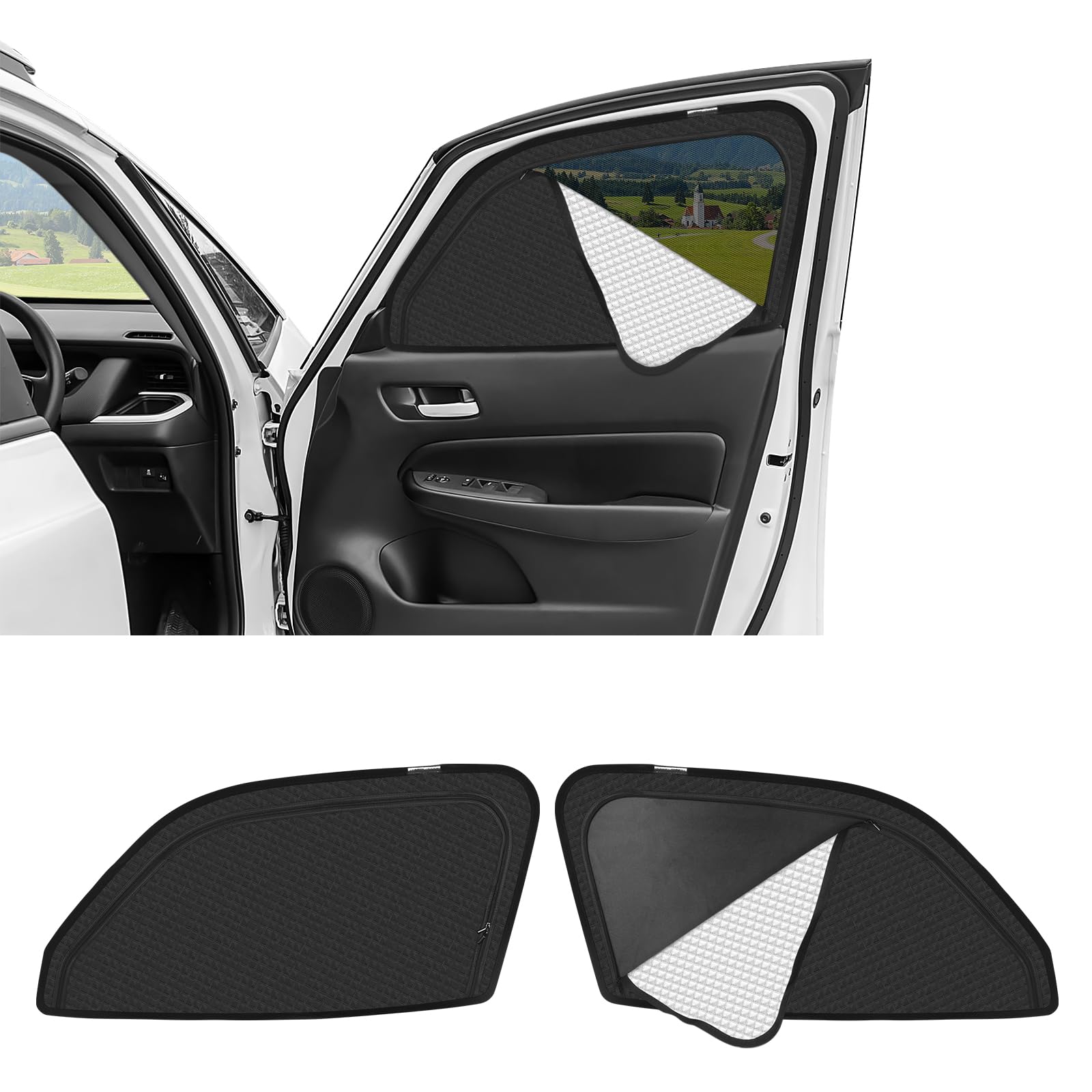 

Солнцезащитный козырек для нового Fit GR магнитный для интегрированной автомобильной шторки для специфической сетки тепловой сетки солнечный ожог УФ затемнение солнце УФ насекомое пассажирский заказной 2