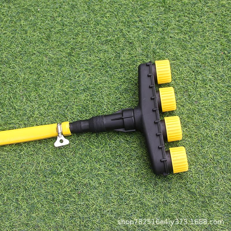 High-Pressure Anti-Drip Adjustable Mist Nozzle with Water Gun Connector