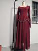 2025 Elegant Long Sleeve Evening Gown - Women's Autumn Winter High-End Dress