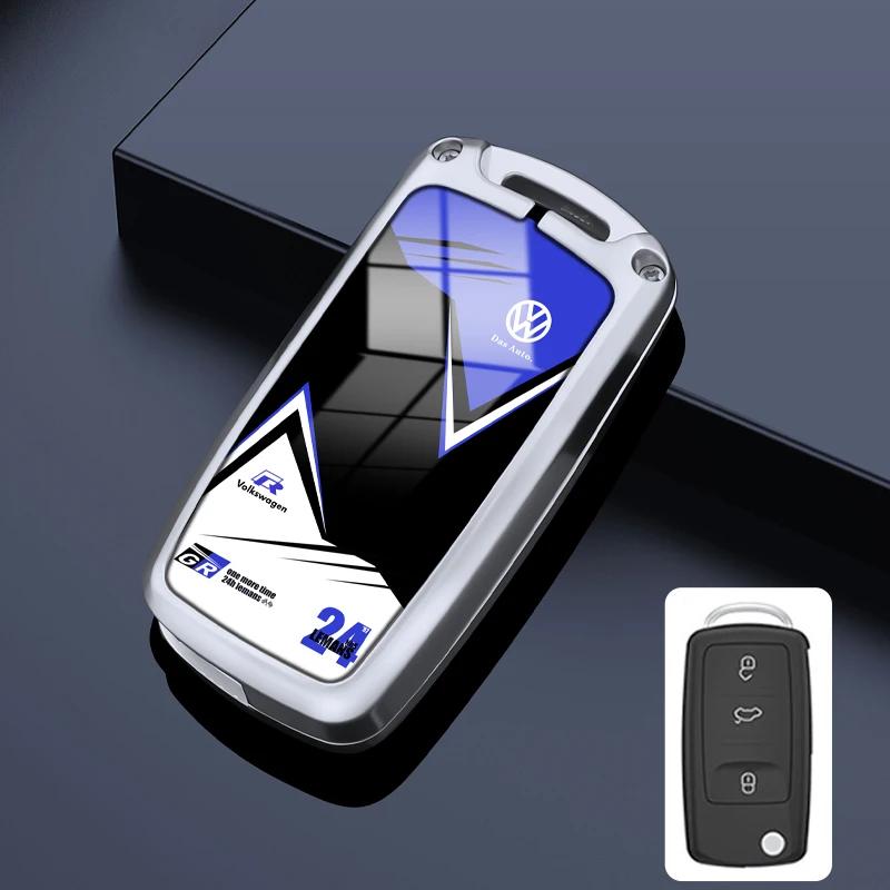 Für VW Neuer 3-Tasten PC Keyless Schale Auto Klappschlüssel Etui Für VW Volkswagen Polo Tiguan Passat B5 B6 B7 Golf 4 5 6 MK6 Jetta