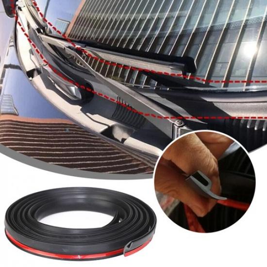 Car Windshield Weather Seal Rubber Trim Molding Cover For Select BMW Models