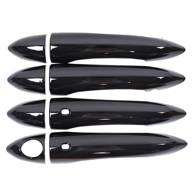 For Alfa Romeo Giulia 952 Stelvio 949 2017- Auto Accessories ABS Carbon Fiber Car Exterior Door Handle Grab Cover Trim