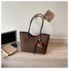 2026 Summer Fashion Trend Large Simple Texture Tote Bag with High Capacity