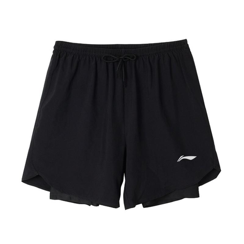 Li Ning Swimming Shorts Men s Black LNJV606-1 M