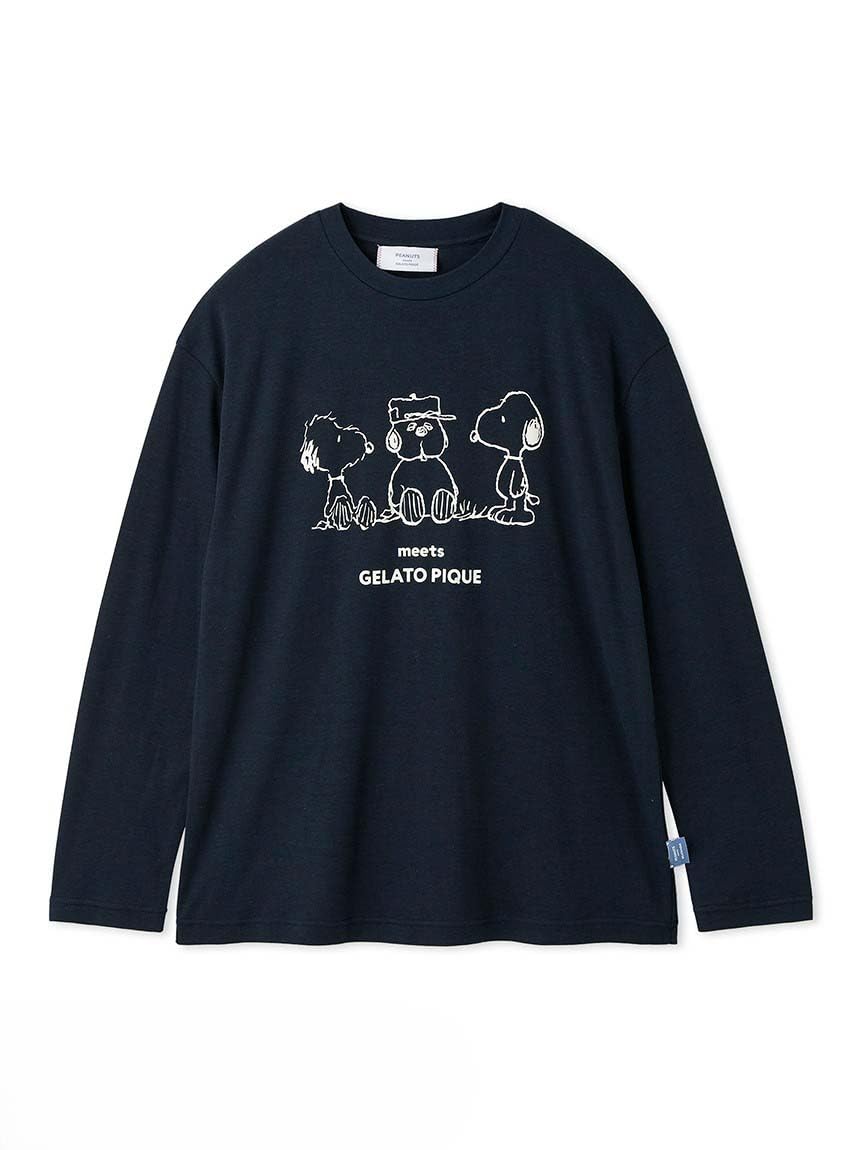 

Peanuts HOMME Olaf One Point Long T PHCT251960 NVY [Gelato Pique] Мужская