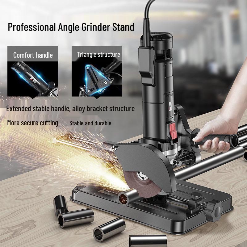 Universal Japanese Angle Grinder Stand & Multi-functional Polisher Table Saw Shelf