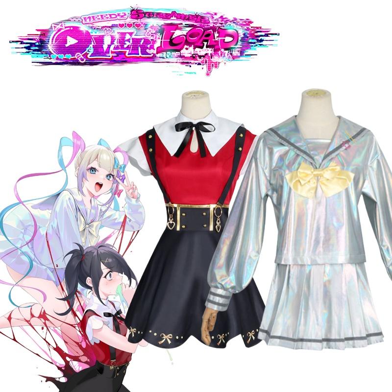 Girl Needy Overdose Amechan Kangel Cosplay Costume Halloween Carnival Outfits