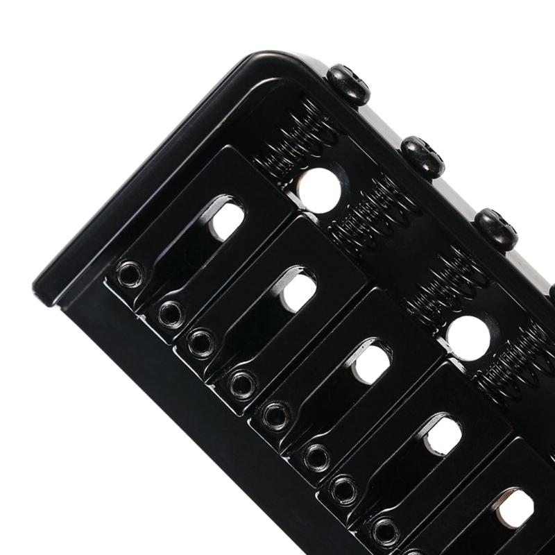 Heavy Gauge Fixed Bridge For Electric Guitar 72mm String Spacing With Enhances Sustain And Intonation