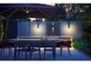 New Style Solar LED Outdoor Wall Light for Balcony, Entrance, Garden & Fence - Waterproof & Ambient.