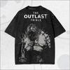 Summer Hot Selling Vintage The Outlast Trials Washed Shirt Womens Unisexs Round Neck Short Sleeved Tshirt