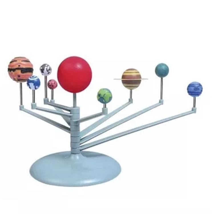 Nine Planets Solar System DIY Model - Educational Science Toy for Kids