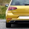 For Volkswagen 1PCS 3D ABS GOLF Car Letter Logo Sticker Tail Bumper Badge Auto Rear Trunk Emblem Styling Accessories For Volkswa
