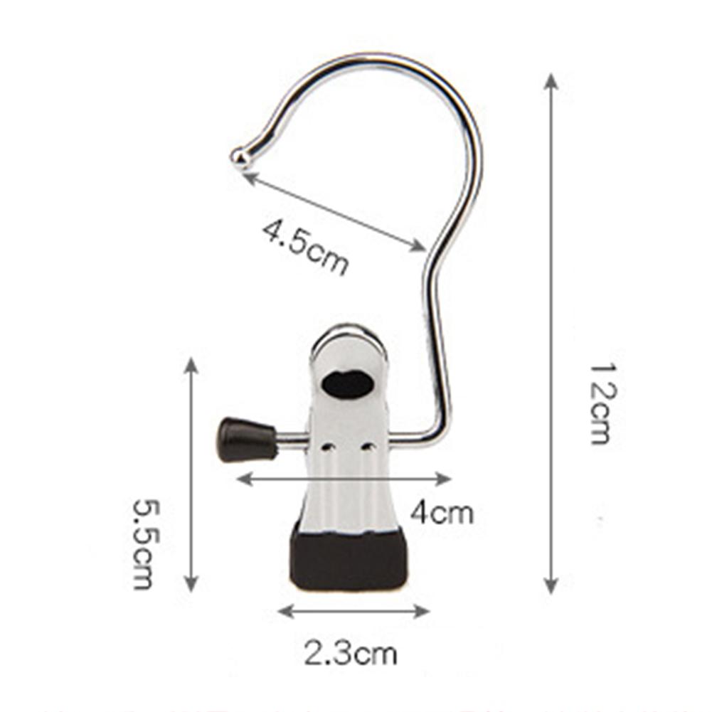 10PCS Portable Hanging Clothes Pin Smooth Rubberised Coating Non Slip For Organizing Handbag Towels