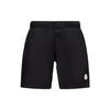 Logo-Aufdruck Tunnelzug Locker Gerade Shorts Herrenshorts Schwarz I10912C0001453326997
