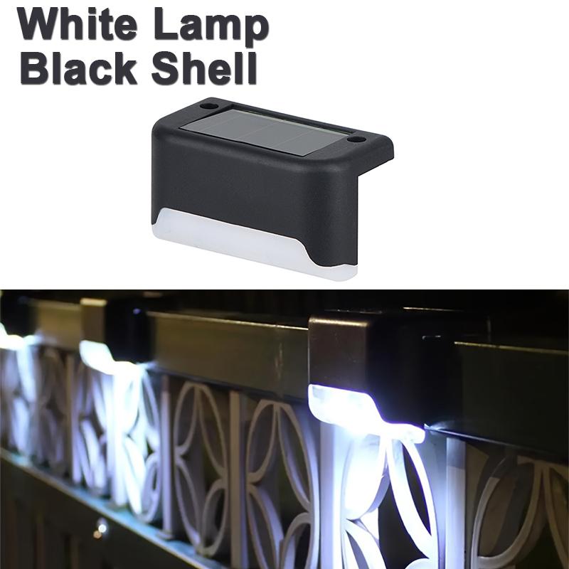 

4/8/12/16/24 шт. Солнечные садовые светильники, водонепроницаемые ступенчатые светильники для дорожек, лестниц, уличных светильников для балконов, декоративных украшений для сада 4PCS