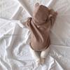 EnDast Baby Long Bear Animal Stylish 90cm Romper, Sleeves, Hooded, Ears, Kigurumi, Halloween, Coverall, Children's Clothing, Spring, Autumn, Winter,