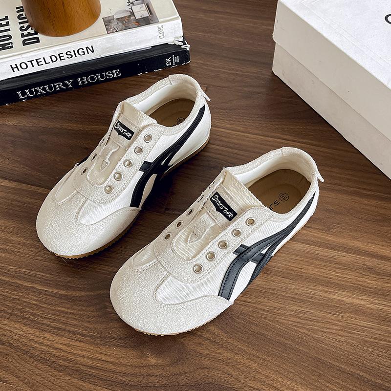 Shoes 2025 Autumn New Women's Shoes Flat-soled German Training Shoes Lightweight Soft-soled Single Shoes Casual Sports Forrest Gump Shoes