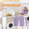 Multifunctional Silicone Ice Cube Mold for Whiskey & Cocktails, 430ml, Purple