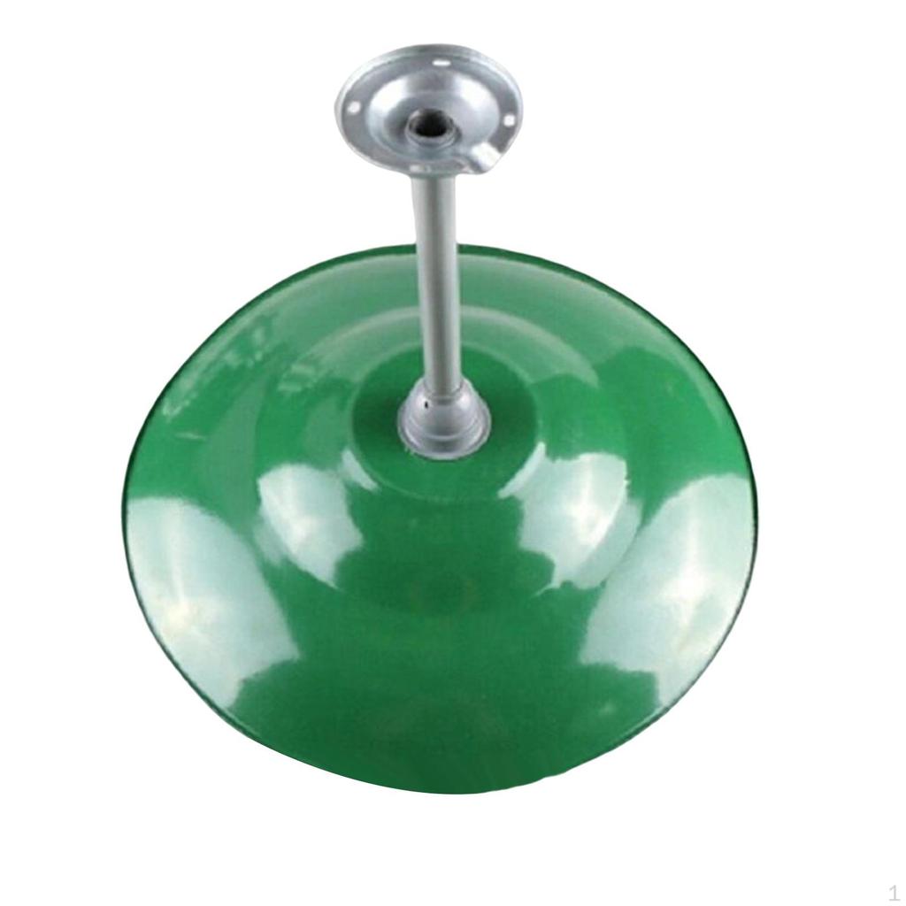 Enamel Ceiling Lamp Cover Shade Green DIY Industrial Barn Lighting Fixture Accessory Retro and