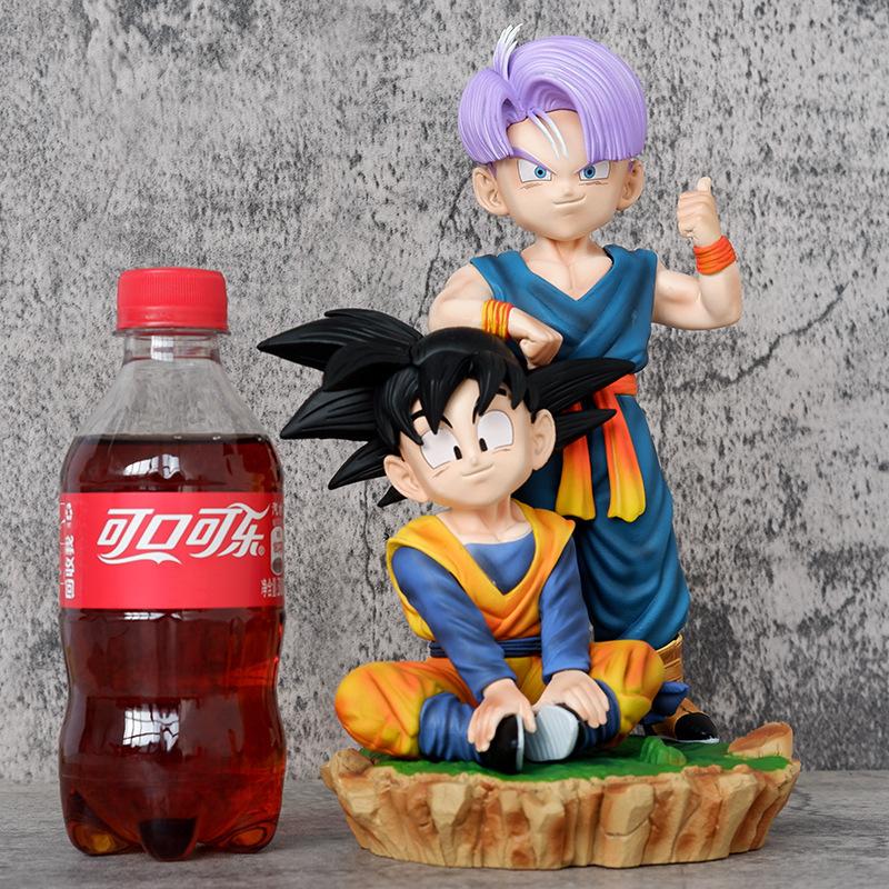 Dragon Ball Figure Violent Bear Sun Wutian Trunks Statue Model Animation Week Model Play Ornament Toy Gift