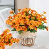 5pcs Artificial Flowers Plants 31cm Sun Flower Colorful Small Daisy Silk Home Garden Decoration Chrysanthemum Wedding DIY Party