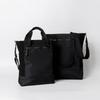 Lesportsac Midnight Black Canvas Mini Tote Bag [1387.C519]