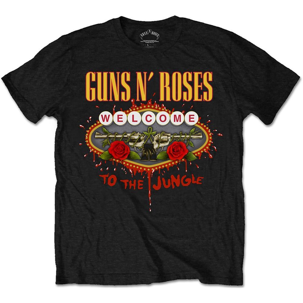 Guns n Roses Welcome to the Jungle Axl Rose Official Mens T-Shirt S