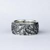 Accessories Retro Dark Night Cat + Mouse Ring Cartoon Ring