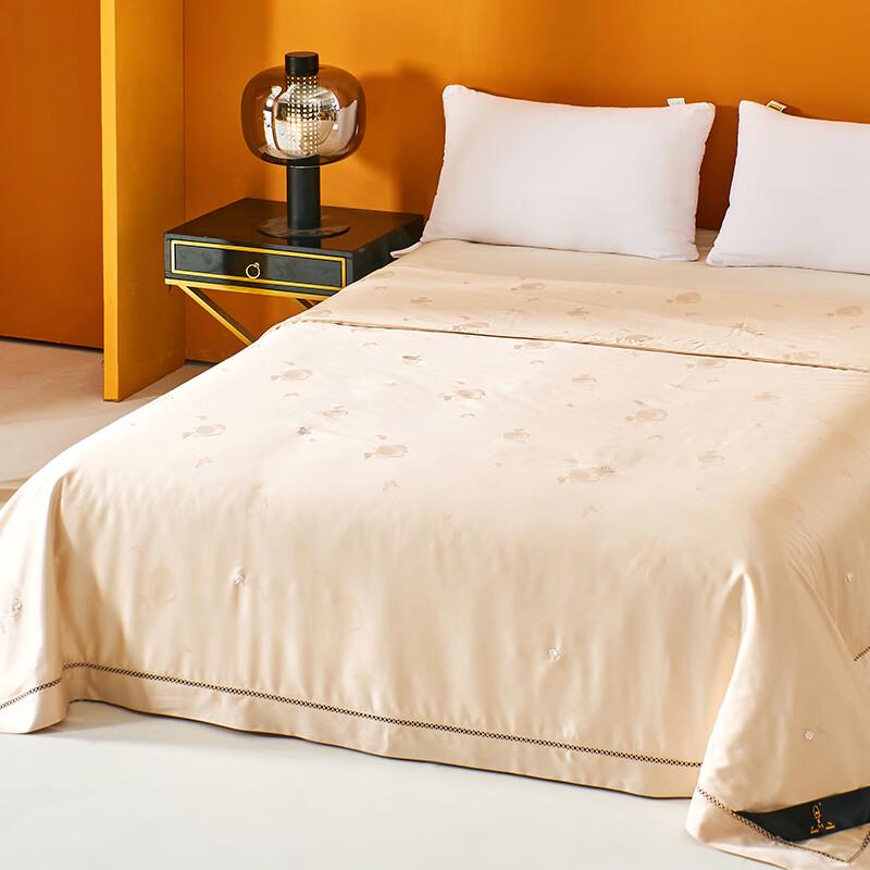 ZMN Bamboo Cotton Luxury Jacquard Mulberry Silk Quilt