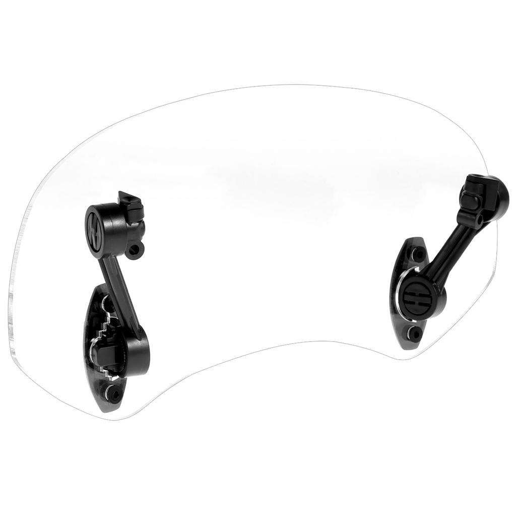 Motorcycle Windshield Adjustable Motorbike Universal Clear Windshield Reusable Transparent Motorcycle Modified Wind Deflector