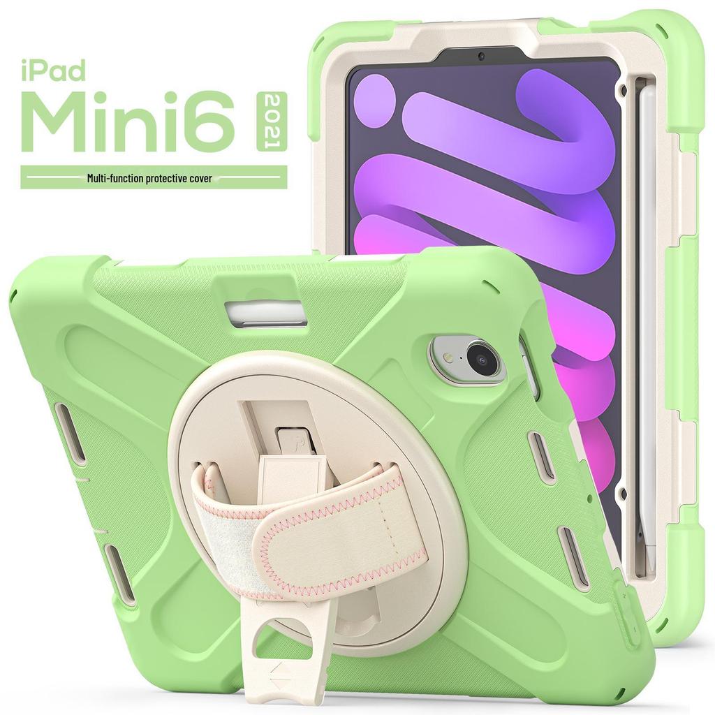 iPad mini6 8.3 Inch Protective Case with Nylon Hand Strap