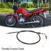 ACROPIX Coated Motorcycle Throttle Cable Wire Line Replacement 101cm Length for Ho nda Compatible with CG125 Black 1 Pcs