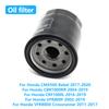 Ölfilter für Honda CMX500 Rebel CRF1000L CBR1000RR VFR800F VFR800X Crossrunner Motorradzubehör Öl-Siebfilter