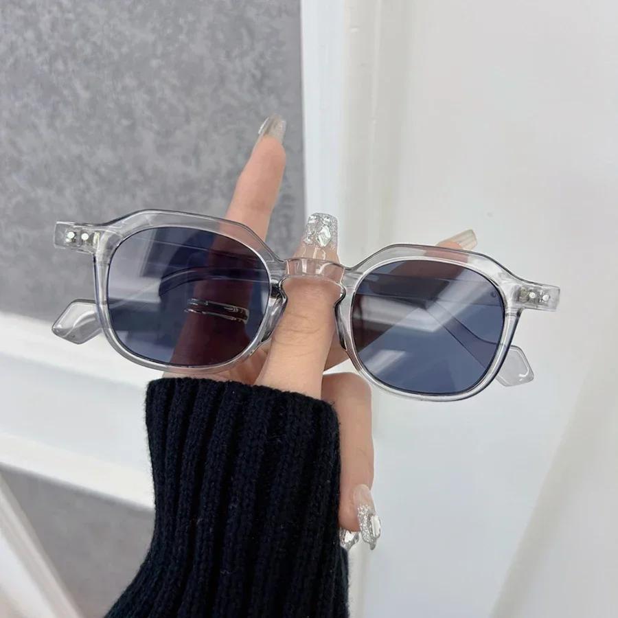 Стильные квадратные солнцезащитные очки женские мужские классические ретро модные очки повседневные женские мужские Other