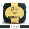 Hilo de Lana Grueso de Alta Elasticidad para Ganchillo, Tejido, Zapatillas DIY y Manualidades