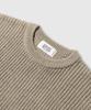 LEMAIN SECOND Oversized Voluminous Washable Crew Neck Hazzi Knit [Beige]