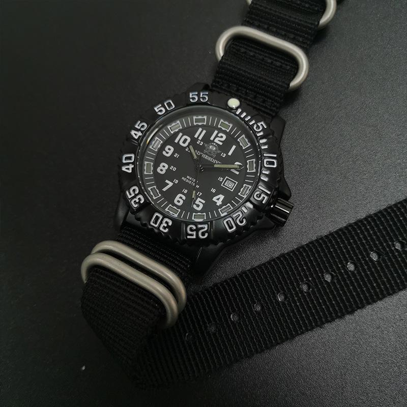 Addiesdive Men's Multifunctional Quartz Watch - Luminous, Outdoor, Waterproof