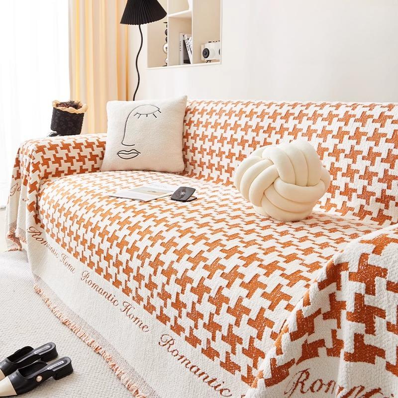 One-piece Full-cover Sofa Towel, Universal Non-slip Sofa Cover Blanket for All Seasons, Simple and Modern New Sofa Cover Cloth